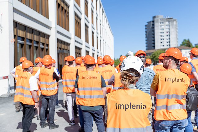 Interessant war es, herzlichen Dank an Implenia